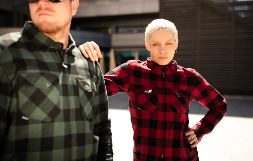 Koszula motocyklowa damska SECA MARSHAL II LADY GREY szary