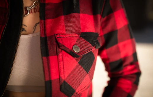 Koszula motocyklowa damska SECA MARSHAL II LADY GREY szary