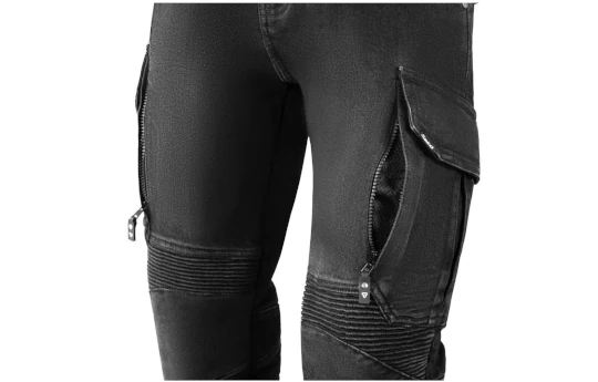 Jeansy motocyklowe SECA SQUARE II BLUE niebieski