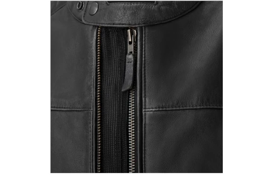 Kurtka skórzana SECA WANTED II BLACK czarny