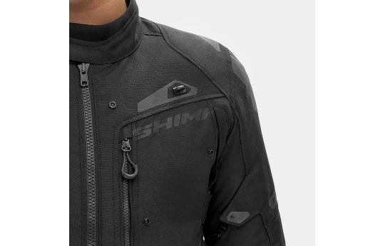 Kurtka tekstylna SHIMA DUNE RED czarny szary czerwony