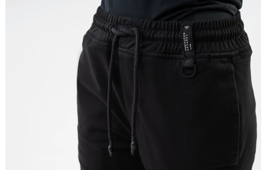 Jeansy motocyklowe damskie SHIMA JOGGSY LADY BLACK czarny