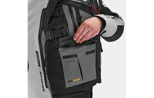 Kurtka tekstylna SHIMA TRACKER BLACK czarny