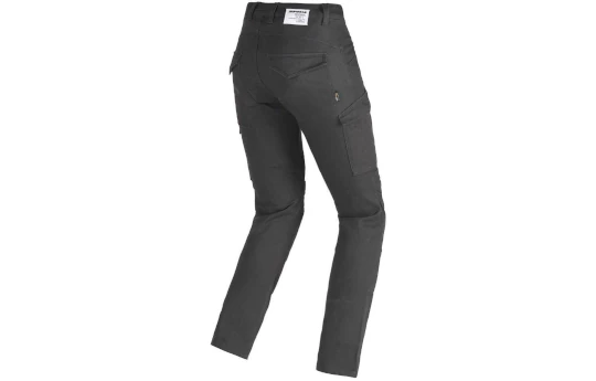 Jeansy motocyklowe SPIDI PATHFINDER CARGO BLACK czarny