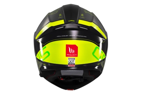 Kask motocyklowy MT GENESIS SV ATEMPO GREY/FLUO szary żółty fluo