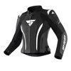 Kombinezon motocyklowy dwuczęściowy damski SHIMA MIURA 2.0 BLACK/WHITE czarny biały