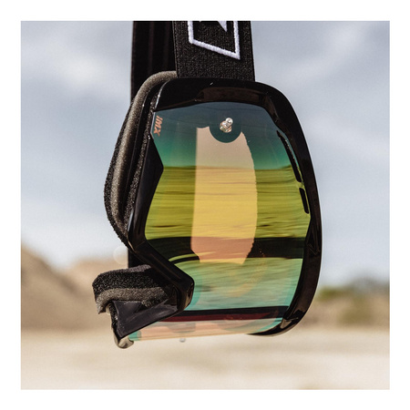 Gogle motocyklowe IMX Endurance Race - Szyba Iridium Gold + Clear (2 szyby w zestawie)