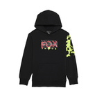 Bluza z kapturem dziecięca FOX Junior Energy Fleece Po Black