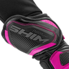 Rękawice motocyklowe damskie SHIMA RS-3 LADY PINK czarny różowy