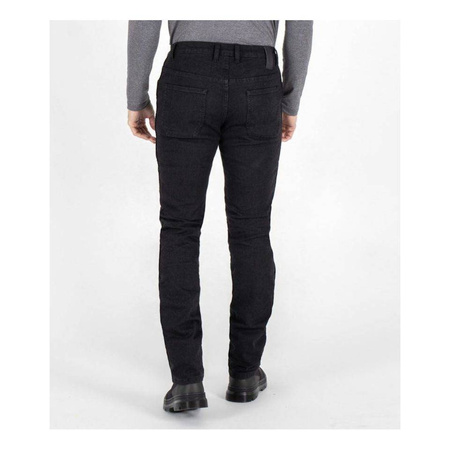 Spodnie jeans KNOX RICHMOND MK3 BLACK czarny