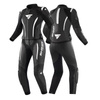 Kombinezon motocyklowy dwuczęściowy damski SHIMA MIURA 2.0 BLACK/WHITE czarny biały