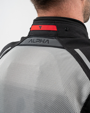 Kurtka motocyklowa tekstylna Shima ALPHA czarny