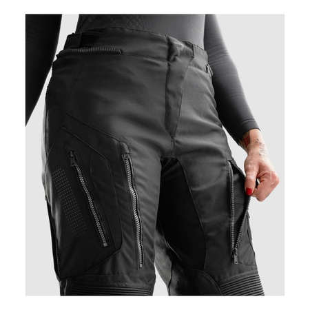 Spodnie motocyklowe damskie REBELHORN Hiker IV Lady (Krótka nogawka)