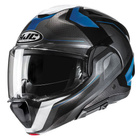 Kask motocyklowy HJC F100 Bios czarny/niebieski