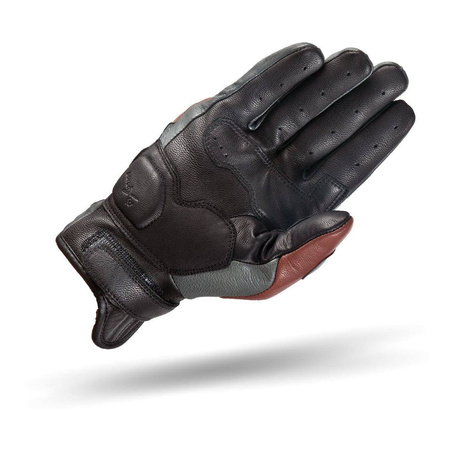 Damskie rękawice motocyklowe miejskie Shima CALIBER brązowy