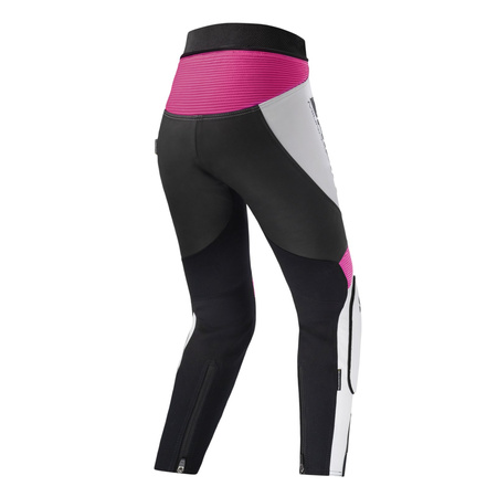 Kombinezon motocyklowy dwuczęściowy damski SHIMA MIURA 2.0 PINK czarny biały różowy
