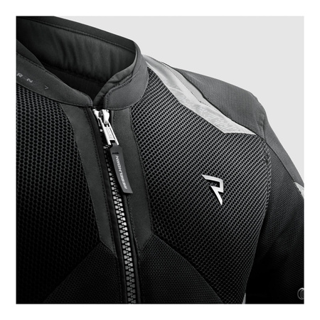 Kurtka motocyklowa tekstylna Rebelhorn JAX czarny-szary
