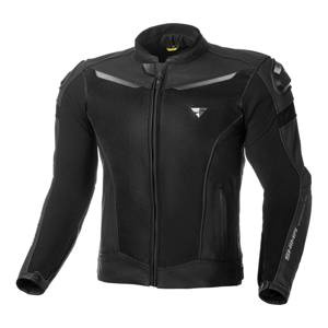Kurtka motocyklowa skórzana miejska Shima PISTON czarny
