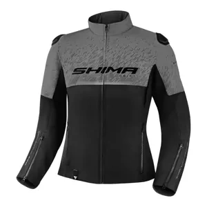 Damska kurtka motocyklowa tekstylna miejska Shima DRIFT szary