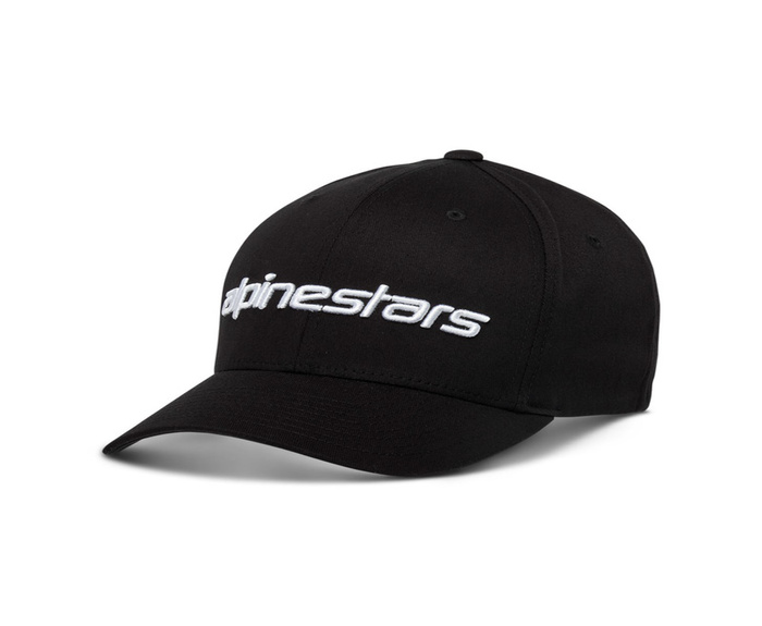 Czapka z daszkiem ALPINESTARS LINEAR BLACK/WHITE