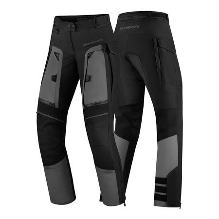Damskie spodnie motocyklowe tekstylne Shima HERO 2.0 szary