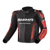 Kurtka motocyklowa skórzana sportowa Shima STR 2.0 czarny/czerwony