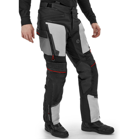 Spodnie motocyklowe SHIMA TRACKER LIGHT GREY szary