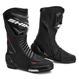 Buty motocyklowe SHIMA RX-3 RED FLUO czarny czerwony fluo
