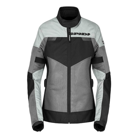 Kurtka tekstylna damska SPIDI TOUR NET LADY BLACK/ICE czarny szary