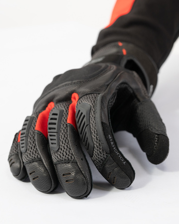 Rękawice motocyklowe miejskie Shima HERO GLV czerwony