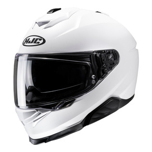 Kask motocyklowy integralny HJC I71 matowy perłowy biały