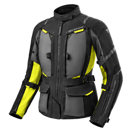 Damska kurtka motocyklowa tekstylna Shima HERO 2.0 fluo