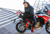 Kurtka motocyklowa tekstylna miejska Shima DAYBREAKER szary/czarny
