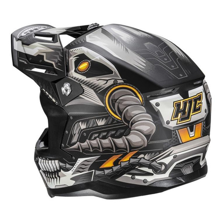 Kask cross HJC C50 MECHA BEAST BLACK/GREY czarny szary