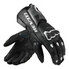 Rękawice motocyklowe sportowe REVIT QUANTUM 3 BLACK/WHITE czarny biały