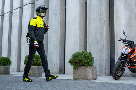 Kurtka motocyklowa tekstylna Shima DRIFT fluo