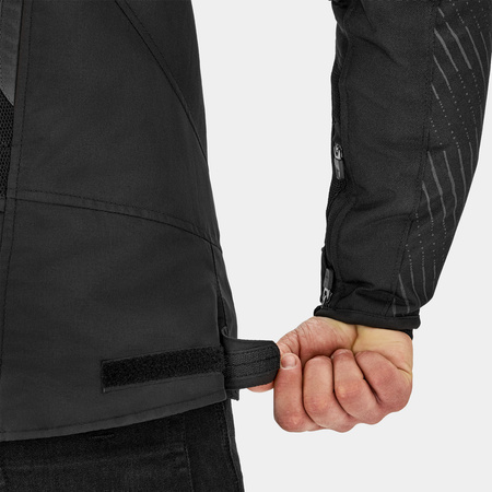 Kurtka motocyklowa tekstylna miejska/sportowa Shima SOLID 2.0 VENT czarny