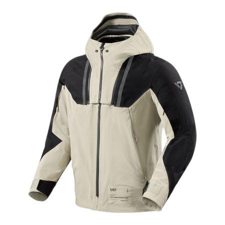 Kurtka tekstylna REVIT COMPONENT 3 H2O BLACK/SAND czarny beżowy