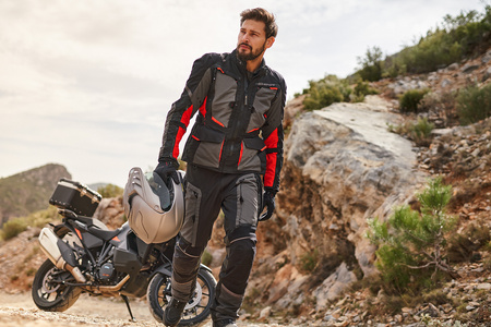 Spodnie motocyklowe tekstylne Shima HERO 2.0 szary