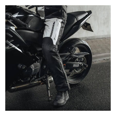 Spodnie tekstylne motocyklowe Rebelhorn HIKER III czarny-szary