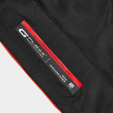 Kurtka motocyklowa SHIMA DUNE RED czarny szary czerwony