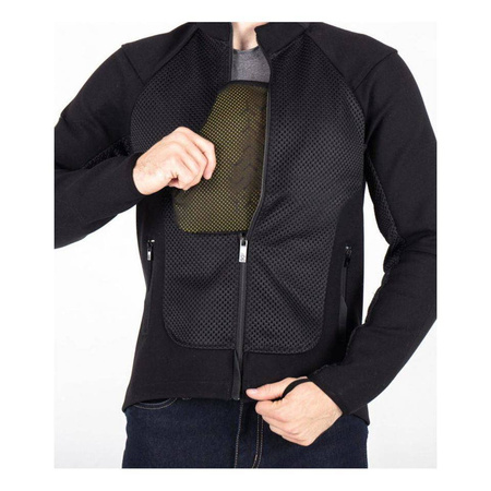 Kurtka motocyklowa KNOX HONISTER BLACK czarny