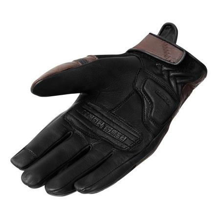 Rękawice motocyklowe miejskie Rebelhorn THUG II brązowy