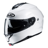 Kask motocyklowy szczękowy HJC C91N perłowy biały