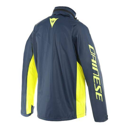 Kurtka przeciwdeszczowa motocyklowa DAINESE STORM 2 niebieski żółty fluo