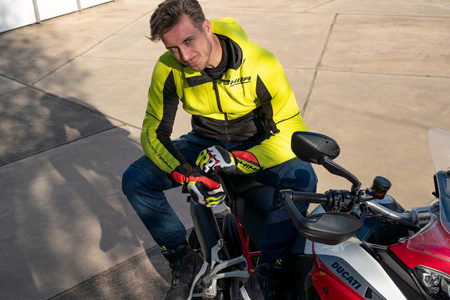 Bluza motocyklowa tekstylna Shima DAYBREAKER fluo