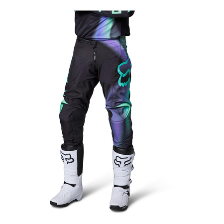 spodnie motocyklowe cross offroad FOX 180 Toxsyk czarny