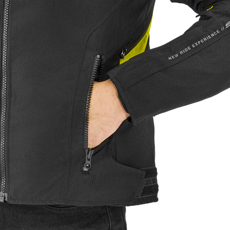 Kurtka motocyklowa tekstylna miejska/turystyczna Shima RUSH 2.0 fluo