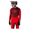 Bluza koszulka motocyklowa rowerowa cross offroad mtb FOX Flexair Optical Fluo czerwony
