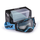 Gogle IMX Dust Graphic blue/black matt - szyba dark smoke + clear (2 szyby w zestawie)